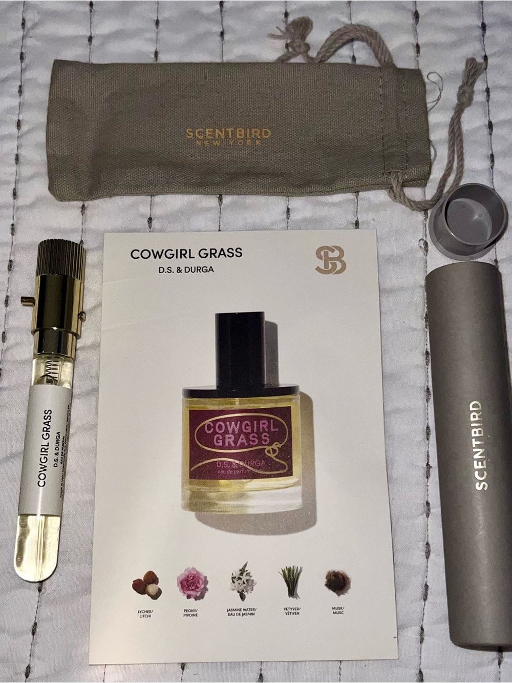 D.S. & Durga Cowgirl Grass Sample Set - Olive, Gold, Gray